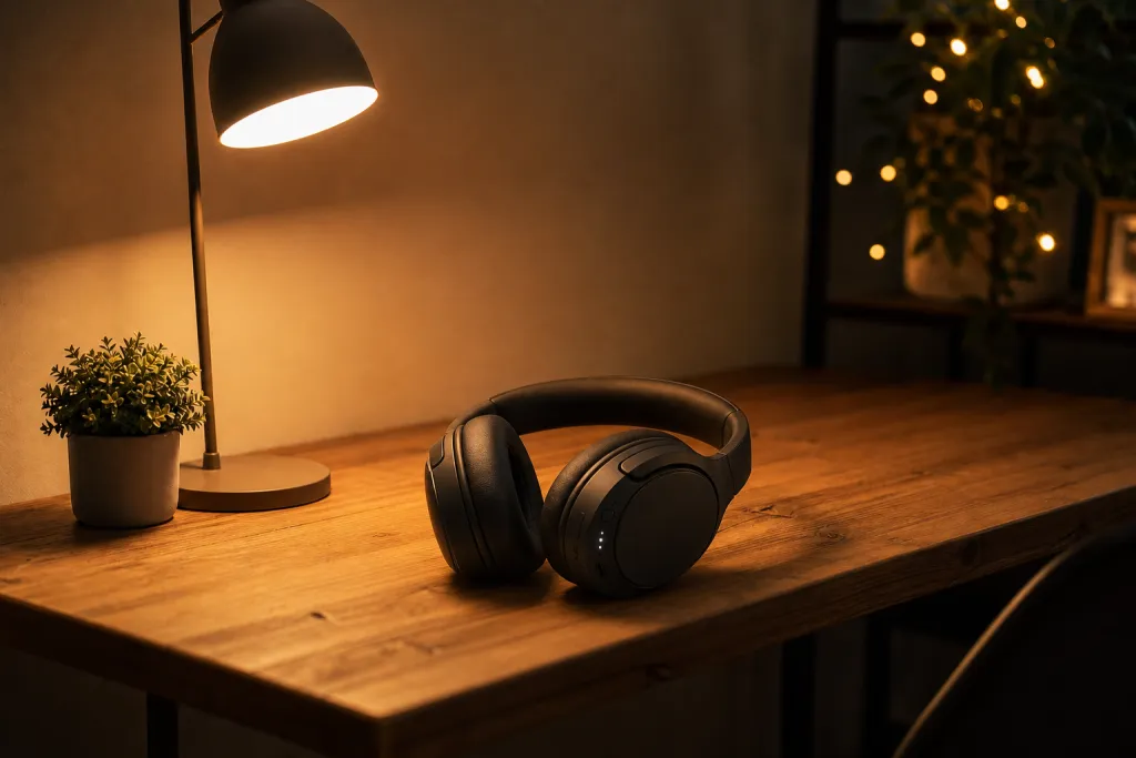 AI picture combiner example — product staged in a lifestyle scene